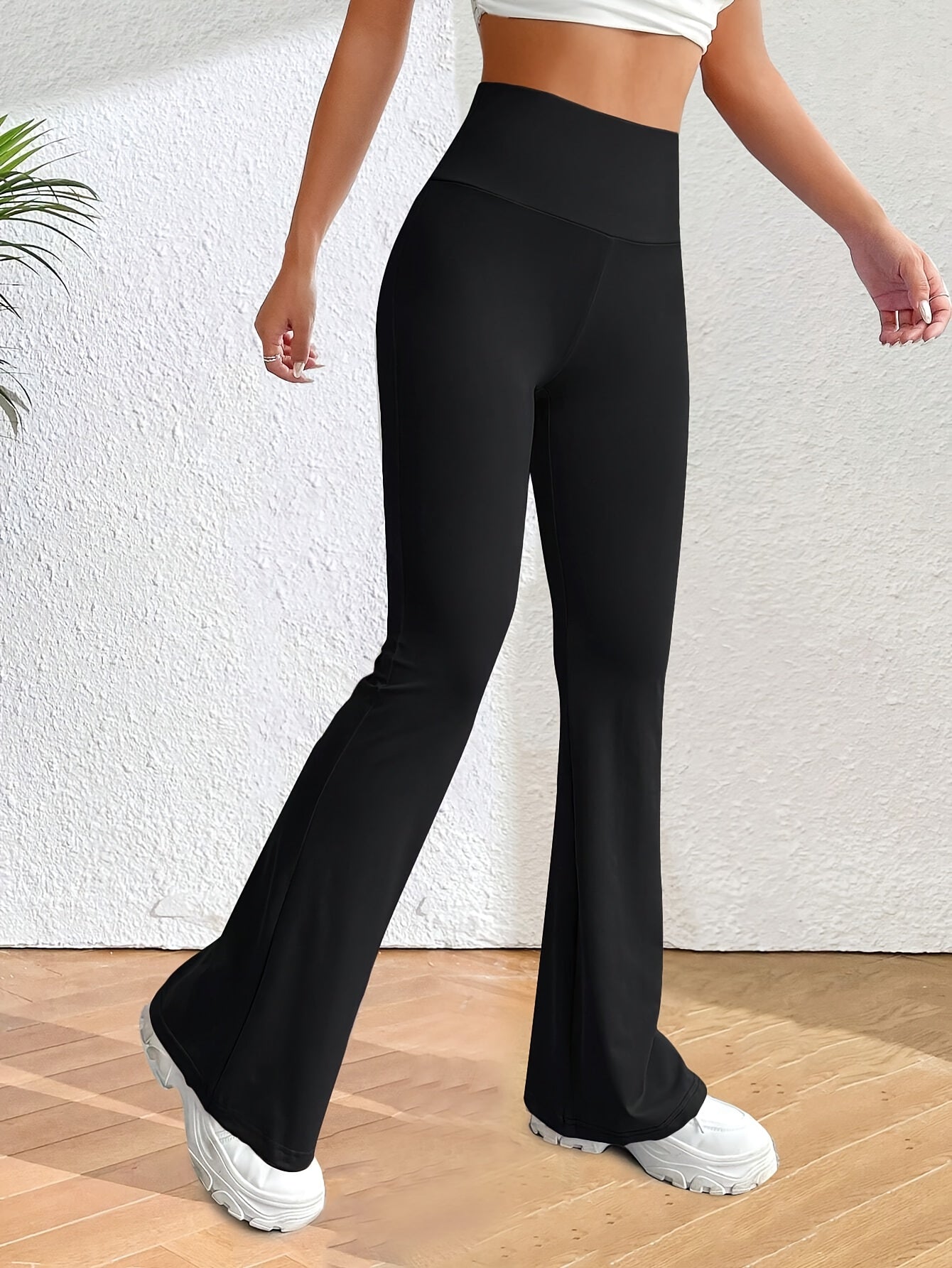 Leggings Flare de Tiro Alto