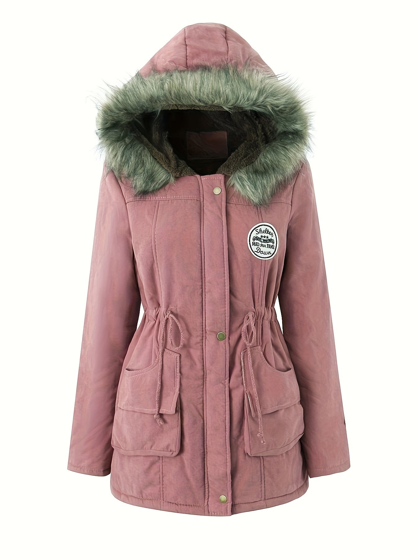 Parka-Jacke mit Kapuze