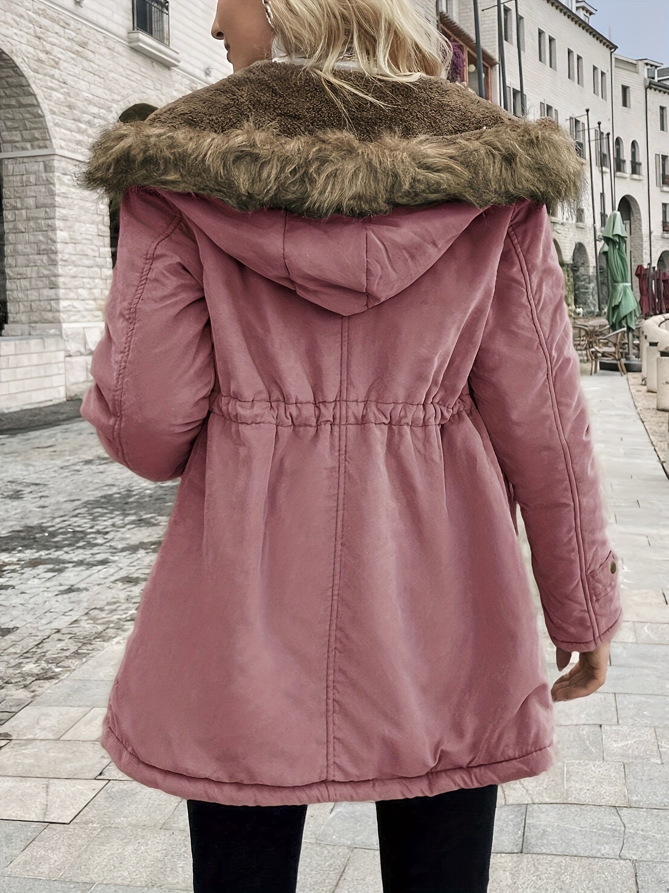 Parka-Jacke mit Kapuze