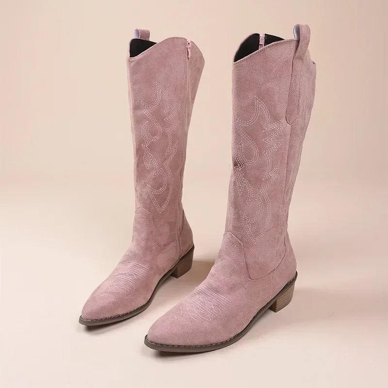 Pink Cowboy Boots 