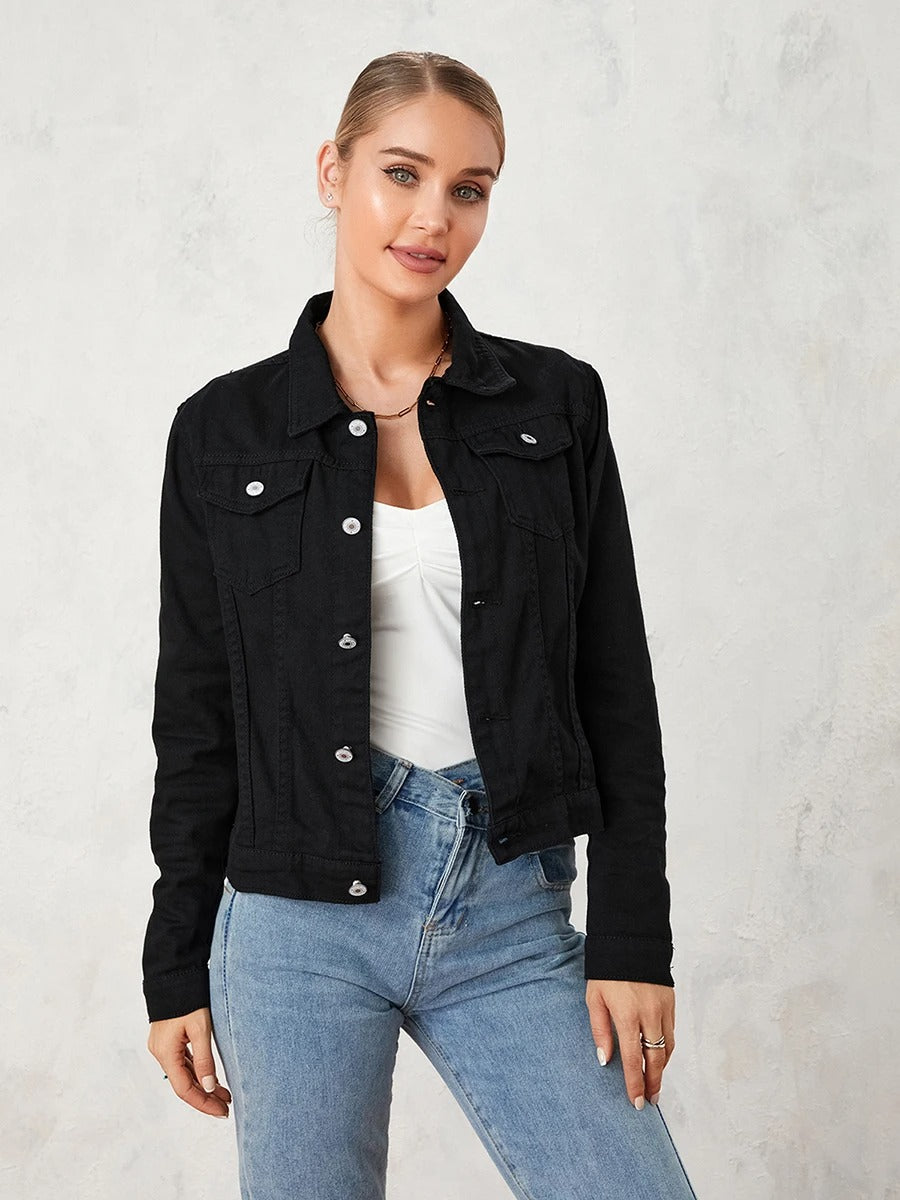 Crop Denim Jacket