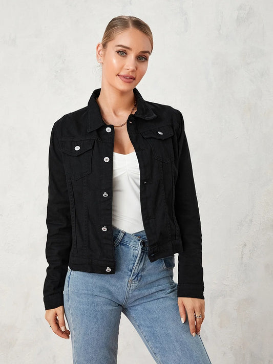 Kurze Jeansjacke