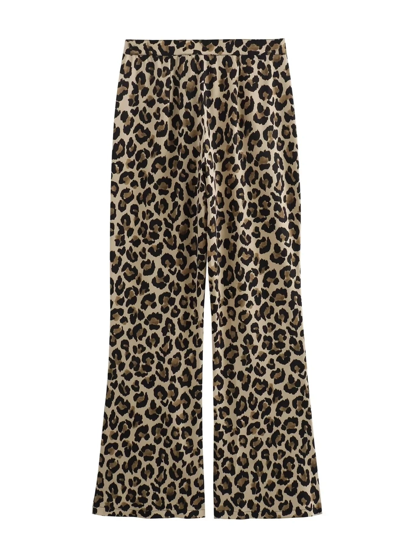 Pantalón Flare de Leopardo