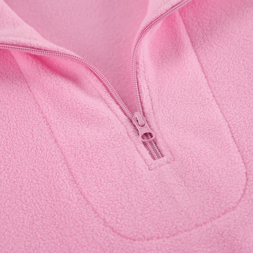 Sudadera Polo Rosa