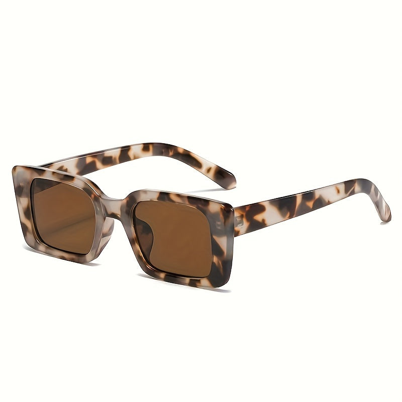 Gafas Cuadradas Animal Print