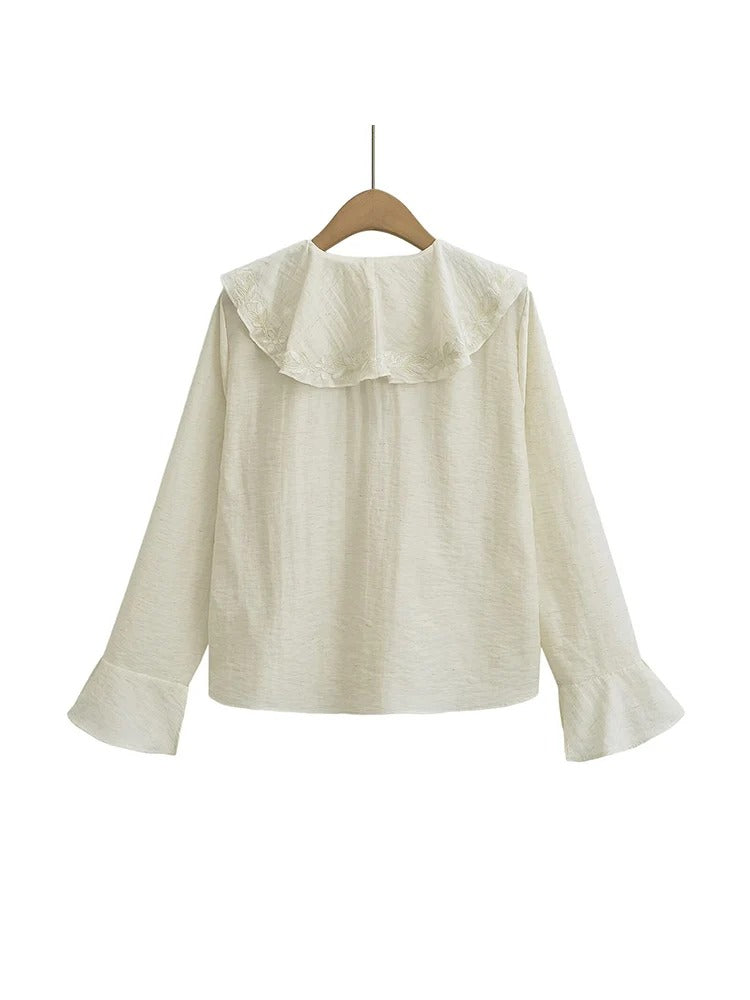 Blusa Romántica con Volantes