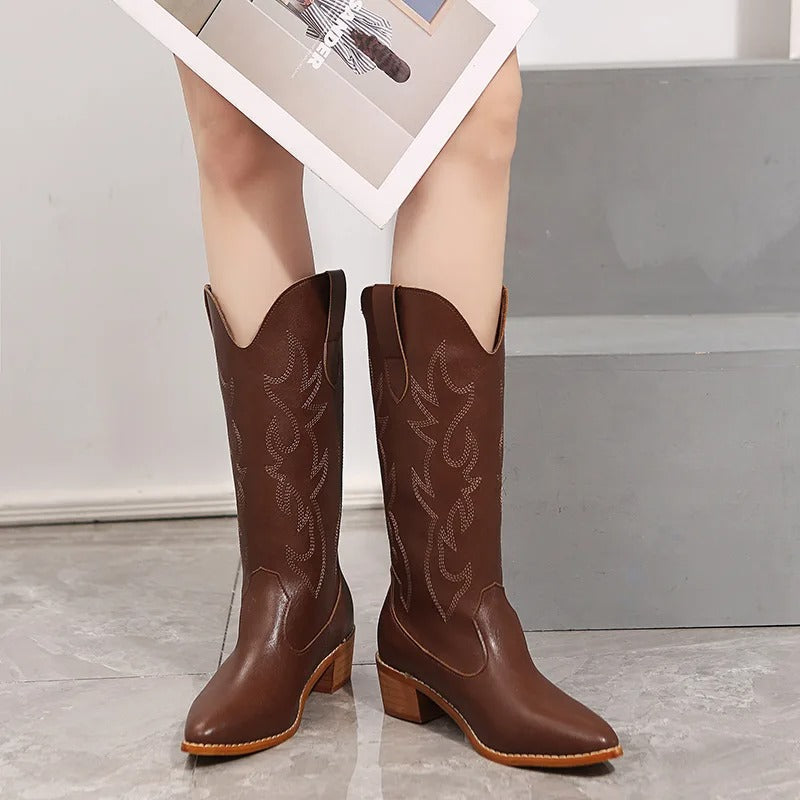 Brown Cowboy Boots 