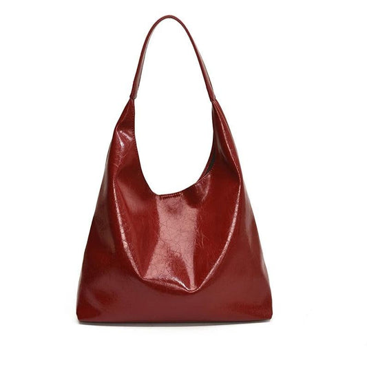 Shopper Tote Bag Faux Leather 